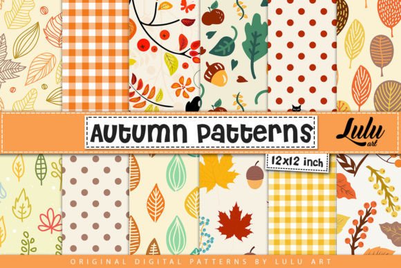Autumn Patterns Fall Papers