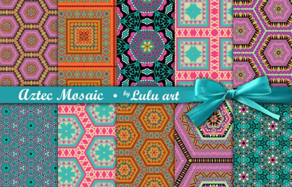Aztec Mosaic Patterns