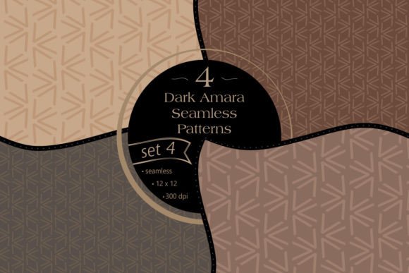 Luxury Saturated Seamless Patterns - 4