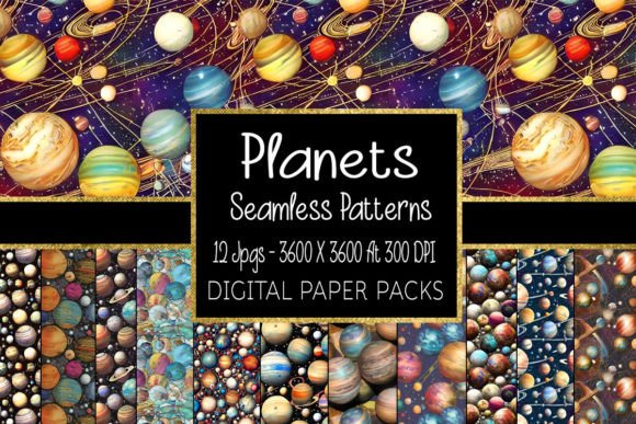 Planet Seamless Patterns